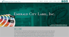 Desktop Screenshot of emeraldcitylabel.com